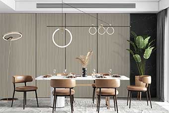 富顺轻奢风格-餐厅