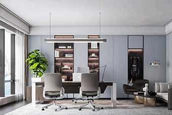 富顺轻奢风格-书房