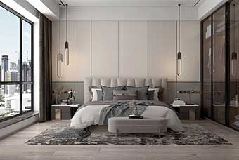 富顺现代风格-卧室