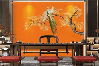 富顺森佰汇航空纤维墙咔（春花秋月）