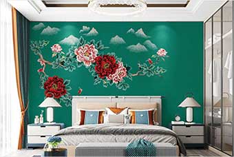 富顺森佰汇航空纤维墙咔（爱情花语）