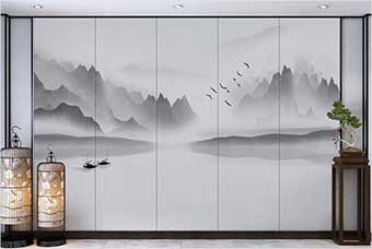 富顺森佰汇航空纤维（山水画系列）