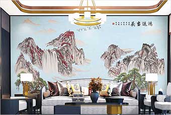 富顺森佰汇航空纤维墙咔（鸿运当头）